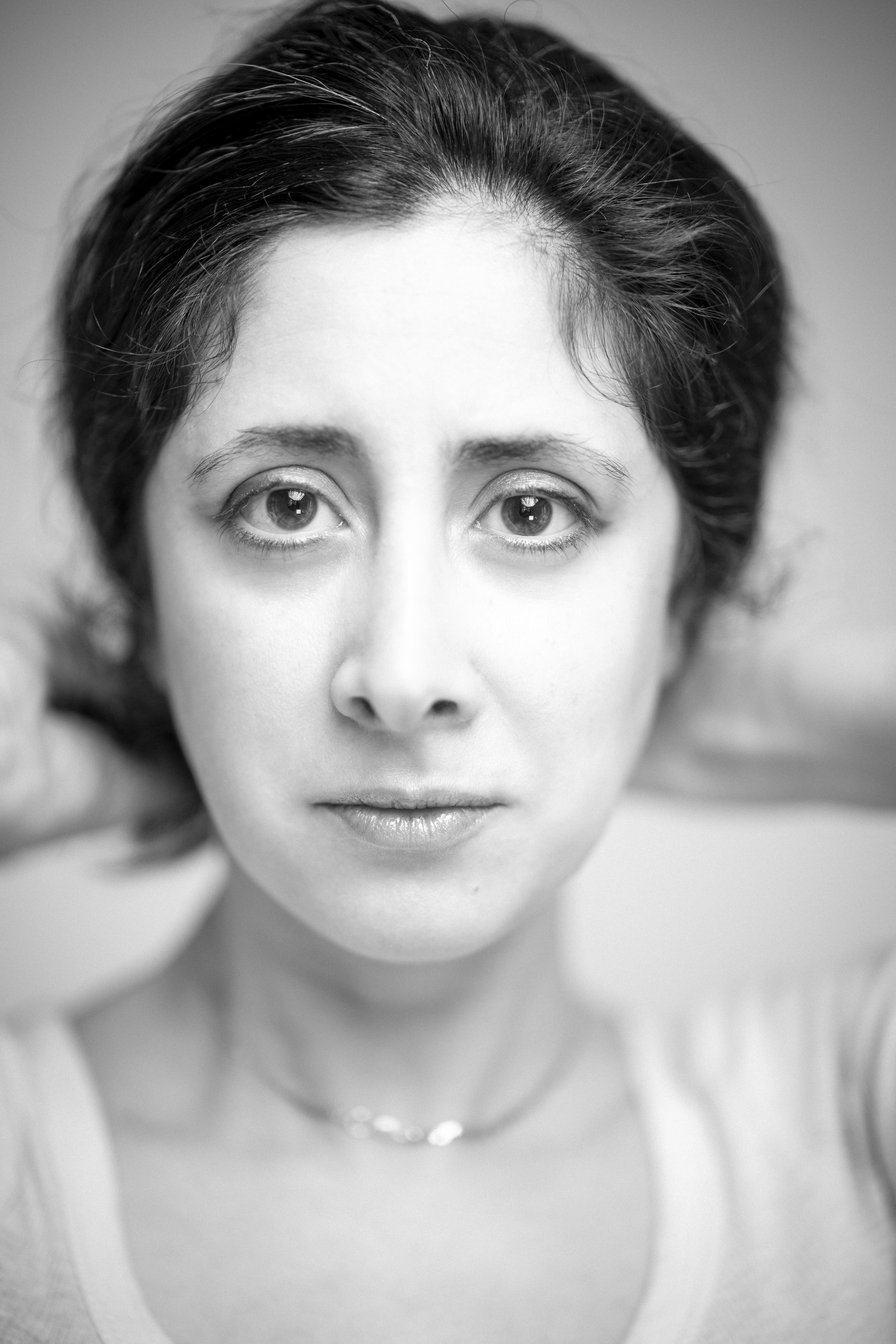 Professional headshot of the filmmaker taken by the photograph François Rousseau while at the Récollets- artist residency in Paris.