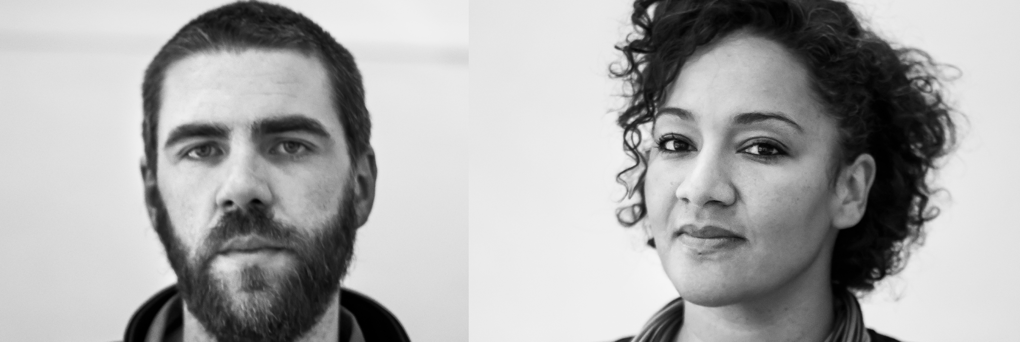 Photos of Christopher King and Maia Lekow